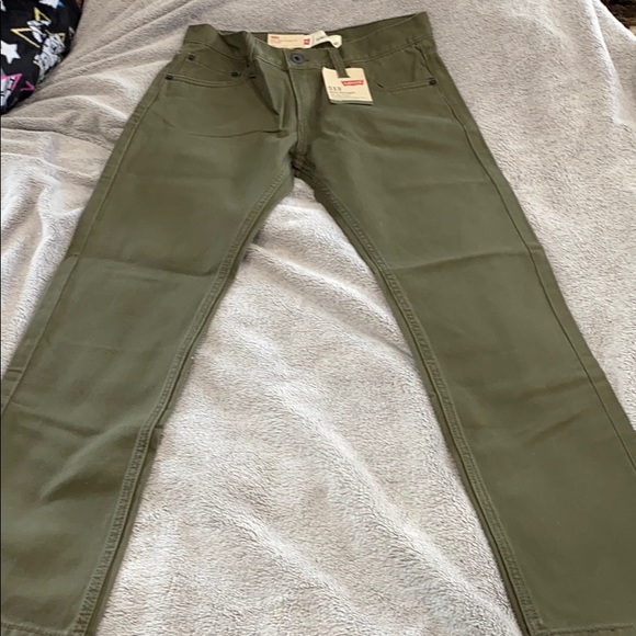 Levi’s Ivy Green Boy’s Slim Straight Jeans 👖 - Picture 5 of 7